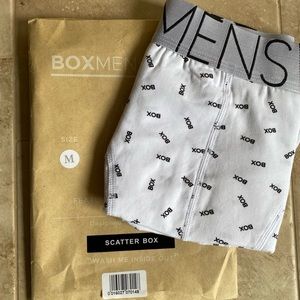 Box Menswear boxer brief. SCATTER BOX in Medium. Never worn.